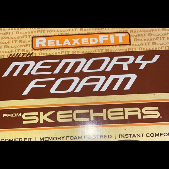 NEW ❤️Net men’s memory foam Sketchers “ Relaxed Fit” - Picture 3 of 3